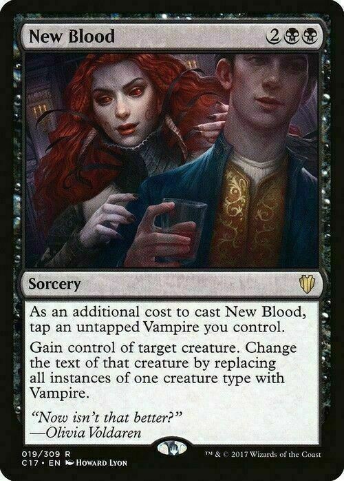 New Blood ~ Commander 2017 [ EX ] [ Magic MTG ]