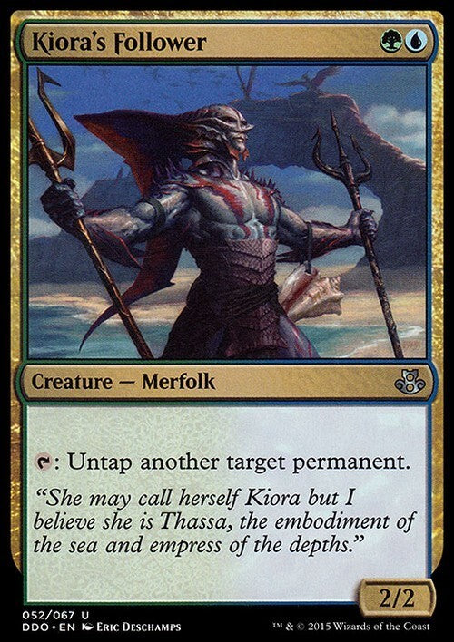 Kiora's Follower ~ Duel Decks [ EX ] [ Magic MTG ]
