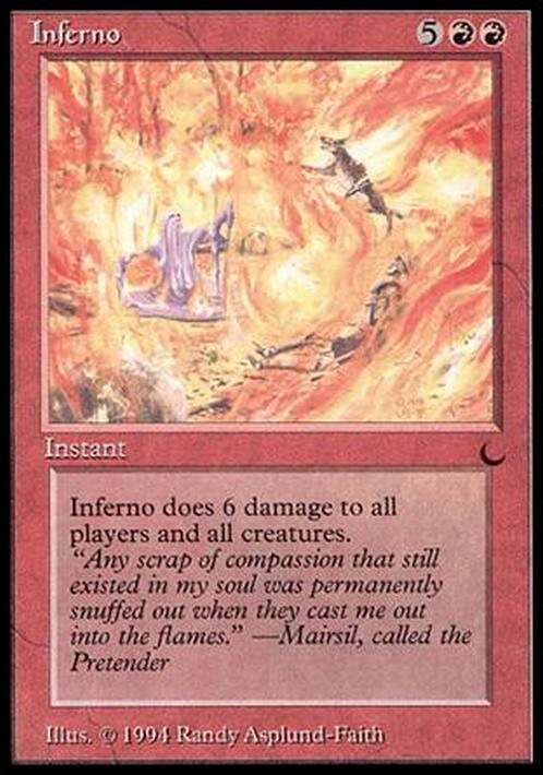 Inferno ~ The Dark [ EX ] [ Magic MTG ]