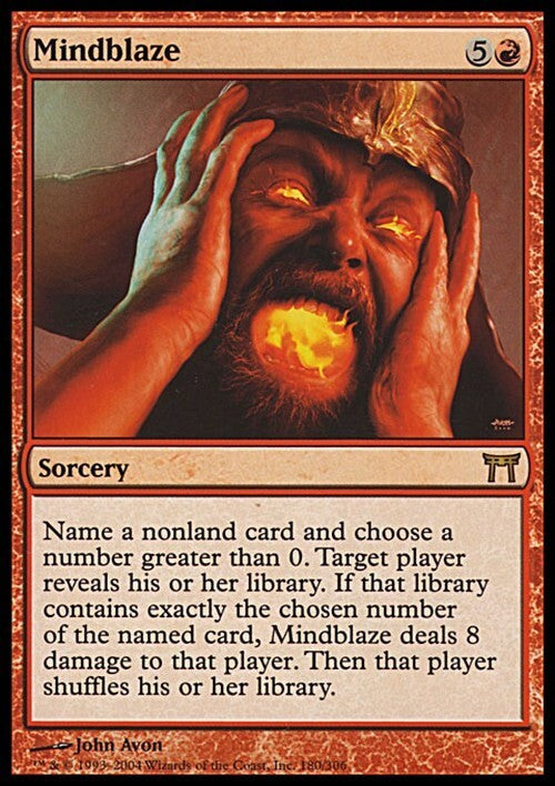 Mindblaze ~ Champions of Kamigawa [ EX ] [ Magic MTG ]