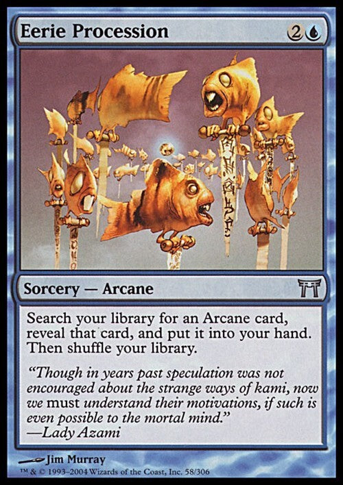 Eerie Procession ~ Champions of Kamigawa [ EX ] [ Magic MTG ]