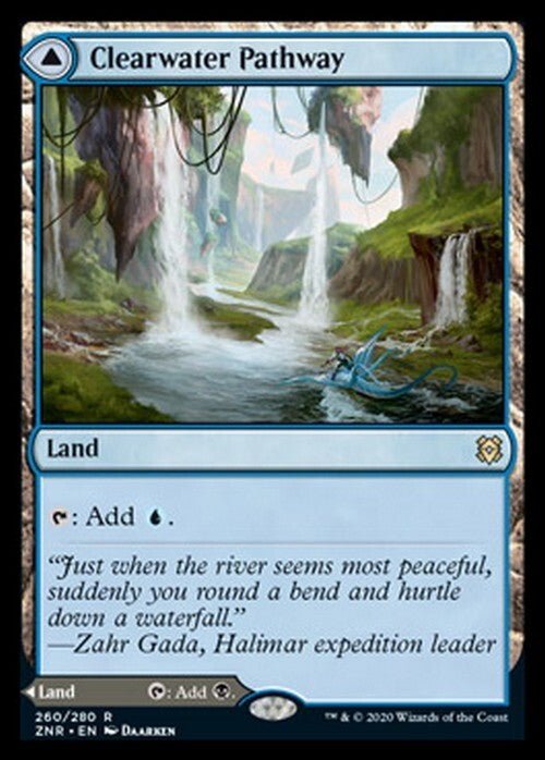 Clearwater Pathway / Murkwater ~ Zendikar Rising [ NM ] [ Magic MTG ]