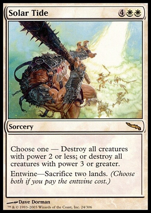 Solar Tide ~ Mirrodin [ EX ] [ Magic MTG ]