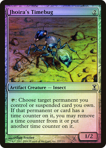 FOIL Jhoira's Timebug ~ Time Spiral [ EX ] [ Magic MTG ]