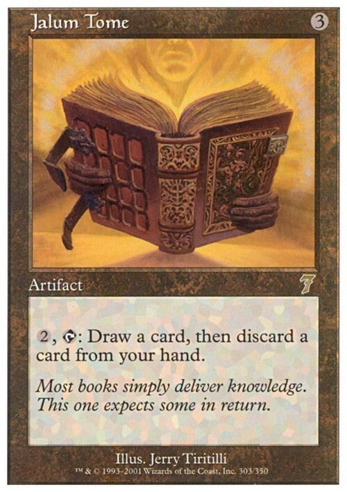 Jalum Tome ~ Seventh Edition [ EX ] [ Magic MTG ]