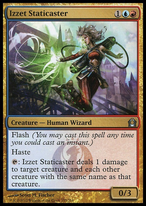Izzet Staticaster ~ Return to Ravnica [ EX ] [ Magic MTG ]