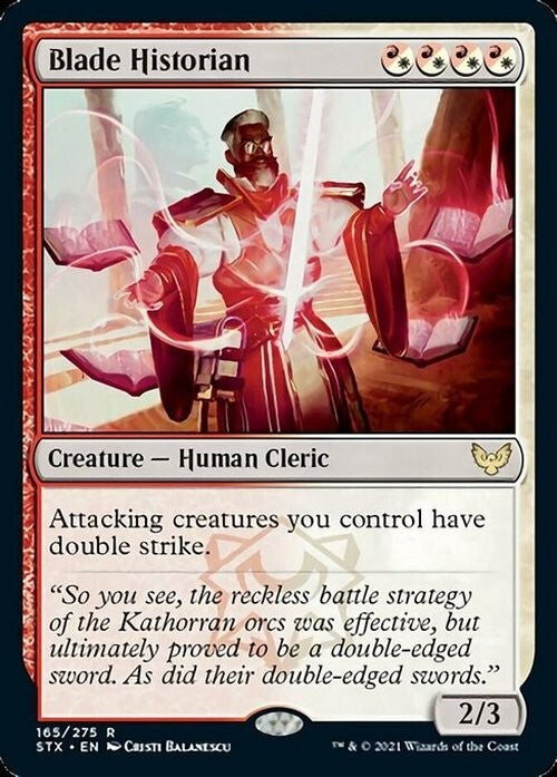 Blade Historian ~ Strixhaven [ EX ] [ Magic MTG ]