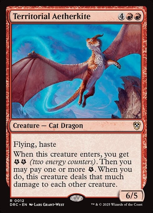 Territorial Aetherkite ~ Commander: Aetherdrift [ NM ] [ Magic MTG ]