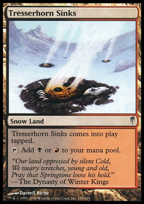 Tresserhorn Sinks ~ Coldsnap [ EX ] [ Magic MTG ]