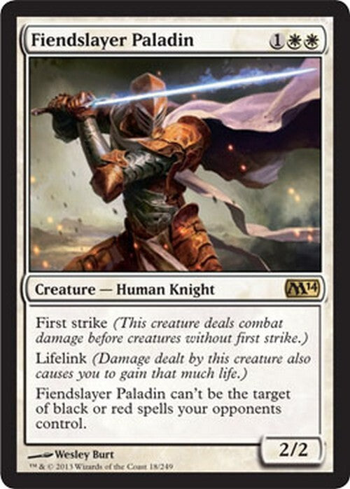 Fiendslayer Paladin ~ Magic 2014 [ EX ] [ Magic MTG ]