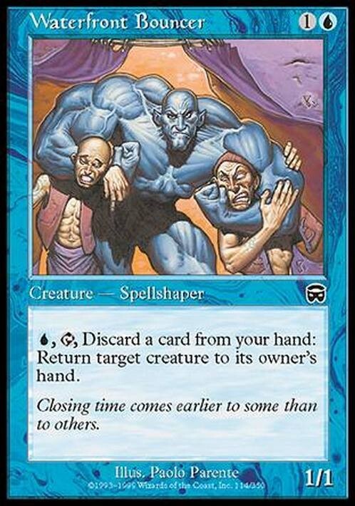 Waterfront Bouncer ~ Mercadian Masques [ EX ] [ Magic MTG ]