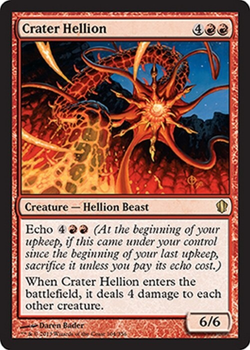 Crater Hellion ~ Commander 2013 [ EX ] [ Magic MTG ]