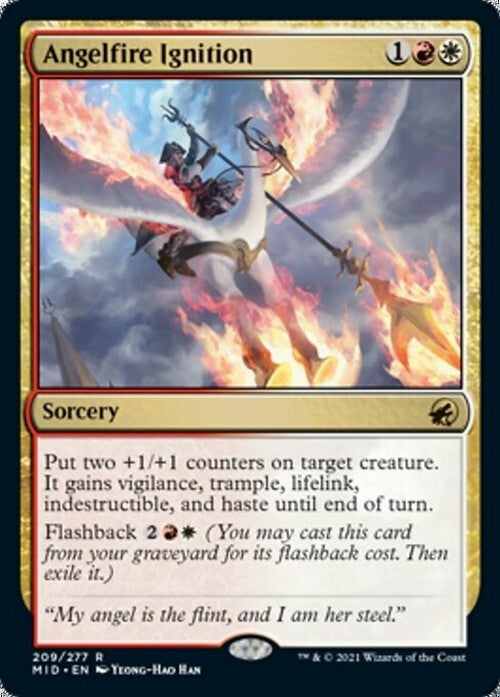 Angelfire Ignition ~ Midnight Hunt [ NM ] [ Magic MTG ]