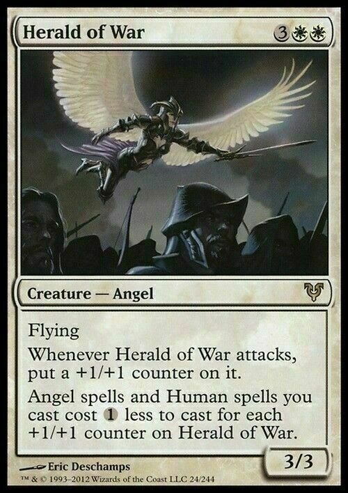Herald of War ~ Avacyn Restored [ EX ] [ Magic MTG ]