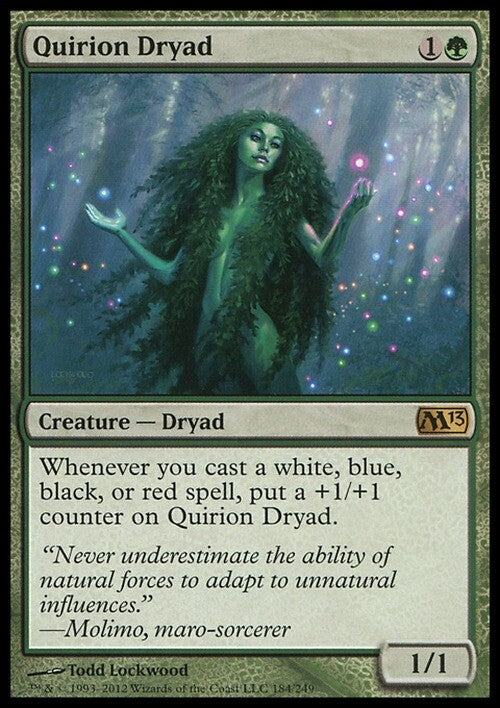 Quirion Dryad ~ Magic 2013 [ EX ] [ Magic MTG ]