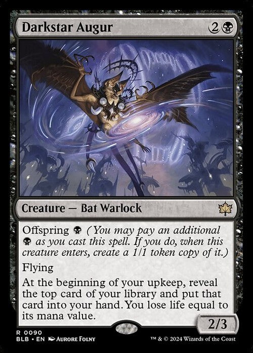 Darkstar Augur ~ Bloomburrow [ NM ] [ Magic MTG ]