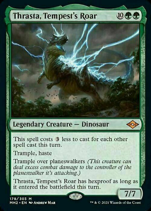 Thrasta, Tempest's Roar ~ Modern Horizons 2 [ NM ] [ Magic MTG ]