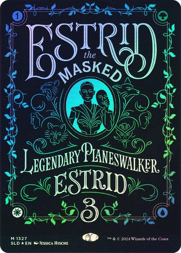 FOIL Estrid, the Masked ~ Secret Lair [ NM ] [ Magic MTG ]