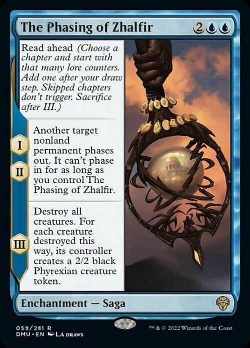 The Phasing of Zhalfir ~ Dominaria United [ NM ] [ Magic MTG ]