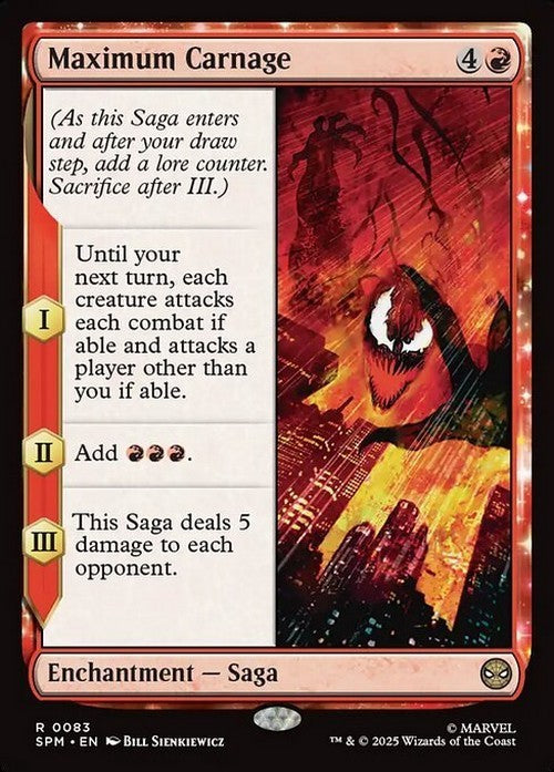 Maximum Carnage ~ Spider-Man [ NM ] [ Magic MTG ]
