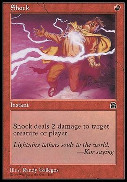 Shock ~ Stronghold [ EX ] [ Magic MTG ]