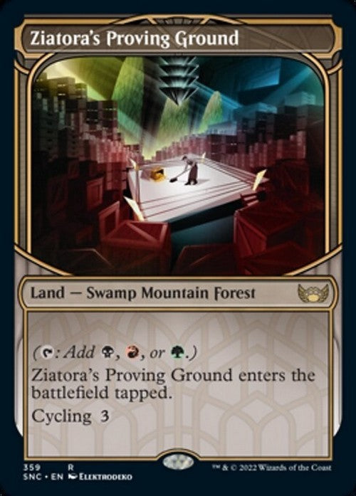 SHOWCASE Ziatora's Proving Ground ~ Streets of New Capenna [ NM ] [ MTG ]