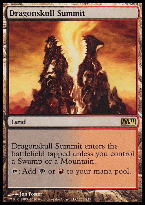 Dragonskull Summit ~ Magic 2011 [ EX ] [ Magic MTG ]