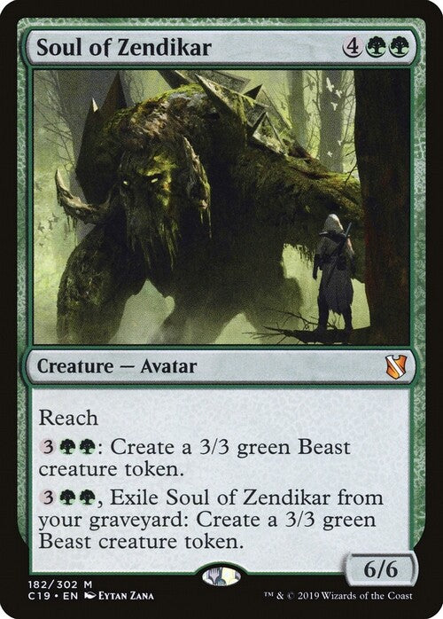 Soul of Zendikar ~ Commander 2019 [ EX ] [ Magic MTG ]