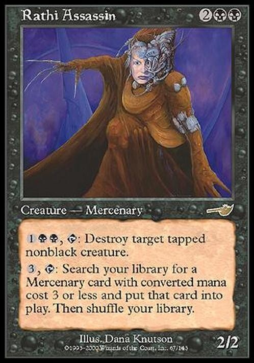 Rathi Assassin ~ Nemesis [ EX ] [ Magic MTG ]