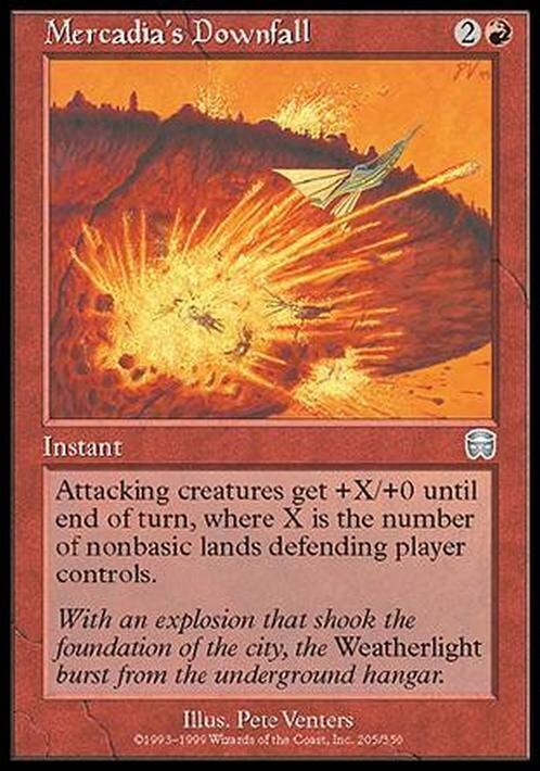 Mercadia's Downfall ~ Mercadian Masques [ EX ] [ Magic MTG ]