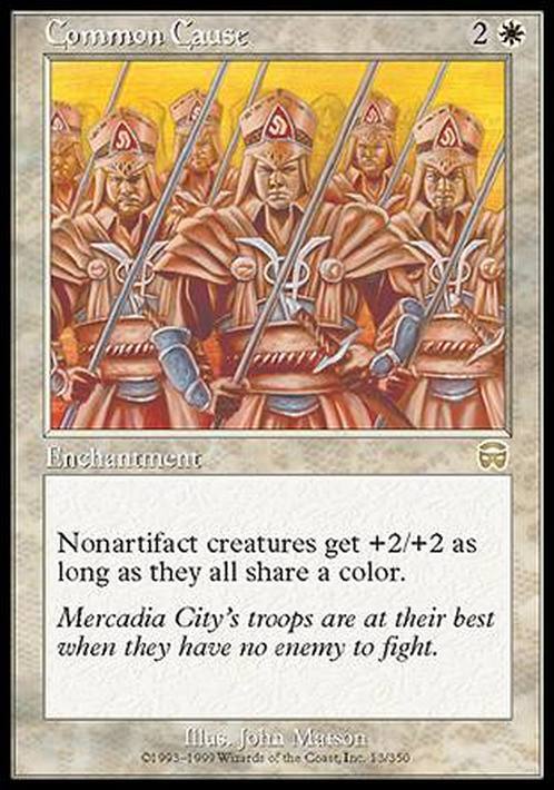 Common Cause ~ Mercadian Masques [ EX ] [ Magic MTG ]