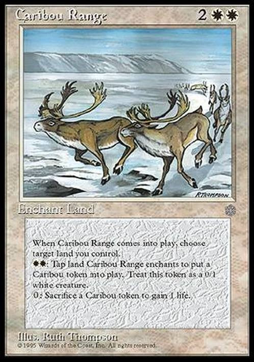 Caribou Range ~ Ice Age [ EX ] [ Magic MTG ]