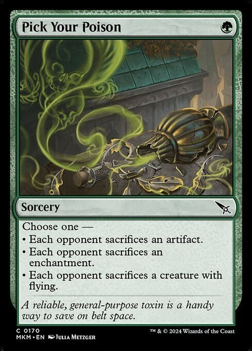 Pick Your Poison ~ Murders at Karlov Manor [ NM ] [ Magic MTG ]