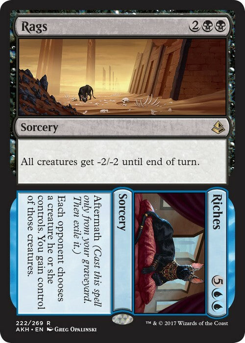 Rags // Riches ~ Amonkhet [ EX ] [ Magic MTG ]