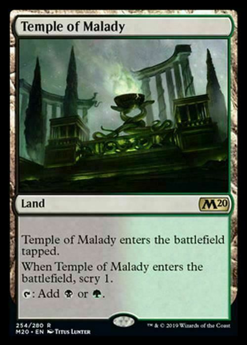 Temple of Malady ~ Core 2020 [ EX ] [ Magic MTG ]