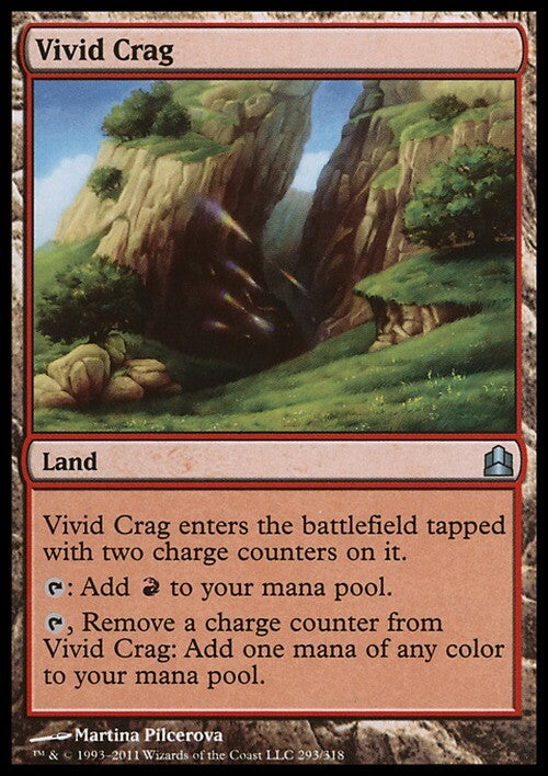Vivid Crag ~ Commander 2011 [ EX ] [ Magic MTG ]