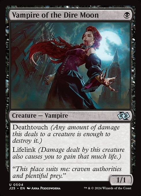 Vampire of the Dire Moon ~ Jumpstart 2025 [ NM ] [ Magic MTG ]