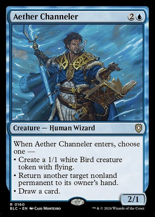Aether Channeler ~ Commander: Bloomburrow [ NM ] [ Magic MTG ]