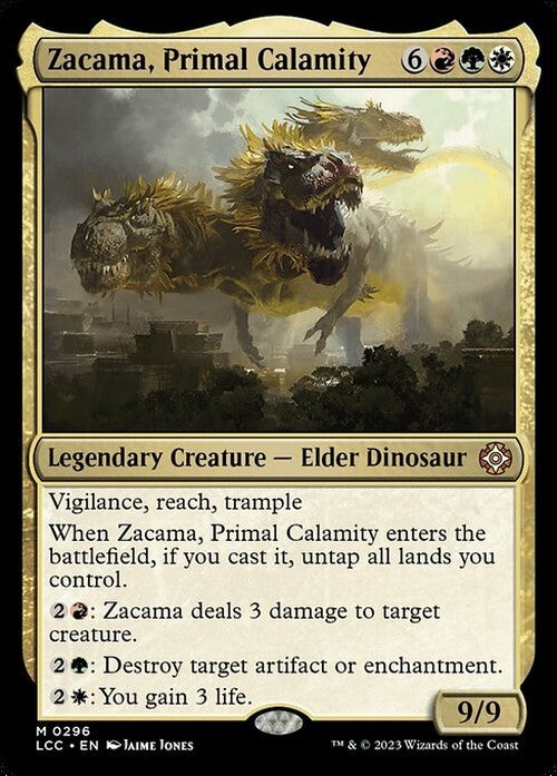 Zacama, Primal Calamity ~ Commander: The Lost Caverns of Ixalan [ NM ] [  MTG ]