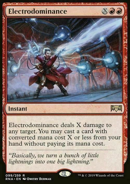Electrodominance ~ Ravnica Allegiance [ EX ] [ Magic MTG ]