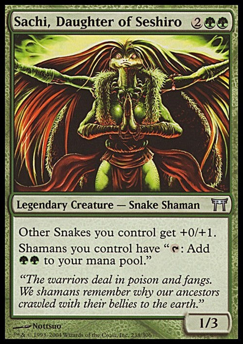 Sachi, Daughter of Seshiro ~ Champions of Kamigawa [ EX ] [ Magic MTG ]
