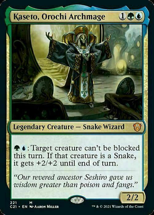 Kaseto, Orochi Archmage ~ Commander: Strixhaven [ NM ] [ Magic MTG ]