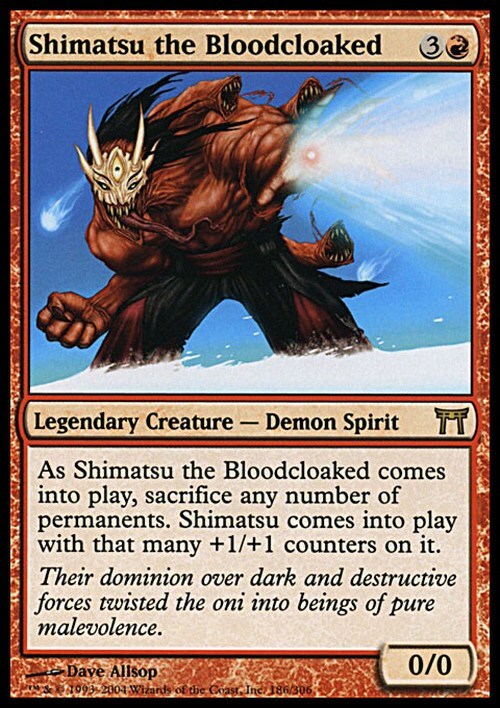 Shimatsu the Bloodcloaked ~ Champions of Kamigawa [ EX ] [ Magic MTG ]