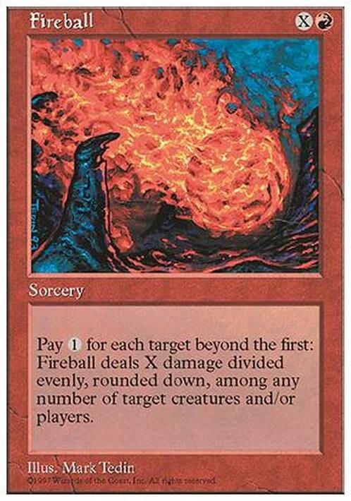 Fireball ~ Fifth Edition [ EX ] [ Magic MTG ]