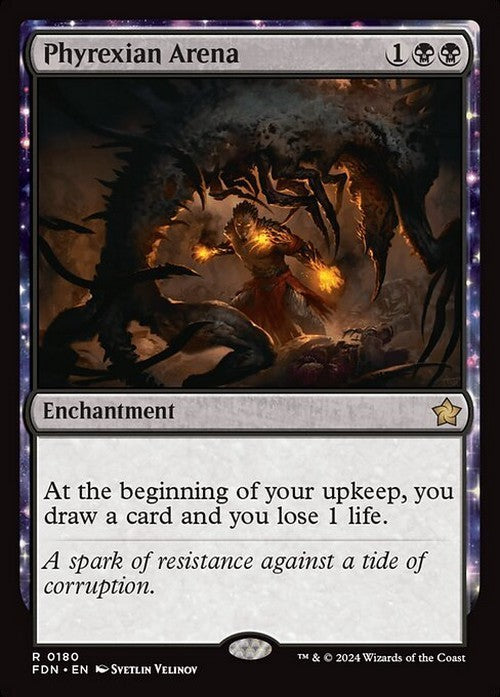 Phyrexian Arena ~ Foundations [ NM ] [ Magic MTG ]