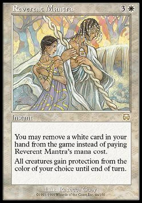 Reverent Mantra ~ Mercadian Masques [ EX ] [ Magic MTG ]