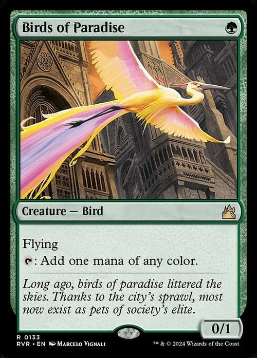 Birds of Paradise ~ Ravnica Remastered [ NM ] [ Magic MTG ]