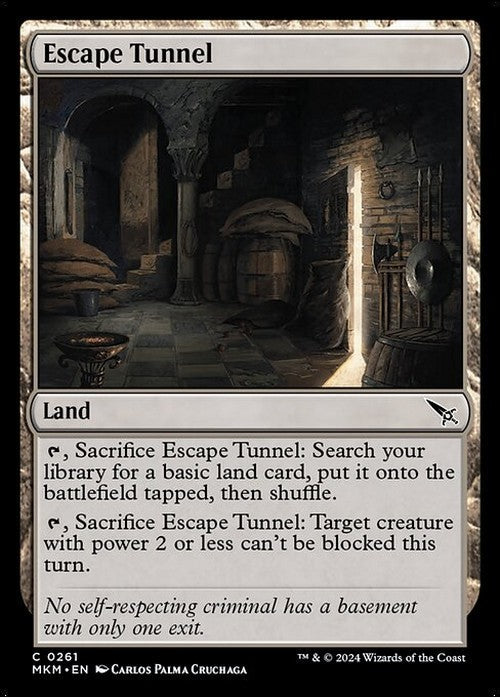 Escape Tunnel ~ Murders at Karlov Manor [ NM ] [ Magic MTG ]