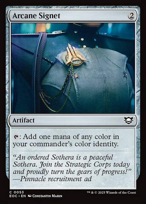 Arcane Signet ~ Commander: Edge of Eternities [ NM ] [ Magic MTG ]