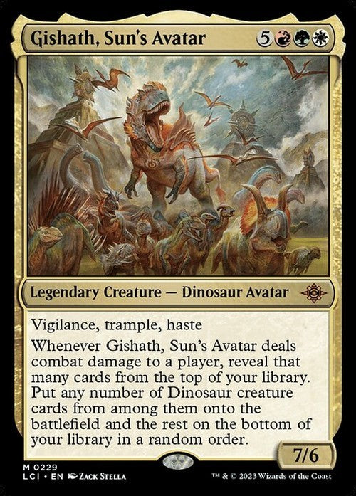 Gishath, Sun's Avatar ~ The Lost Caverns of Ixalan [ NM ] [ Magic MTG ]